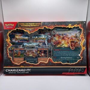 Pokemon TCG Charizard ex Special Collection box Factory Sealed Lenticular Promo
